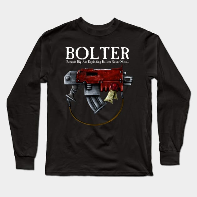 Bolter - Big Ass Bullets! Long Sleeve T-Shirt by SimonBreeze